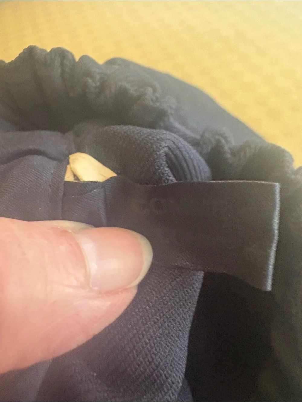 Comme Des Garçons serge midi skirt dark navy Size S - Picture 2 of 9